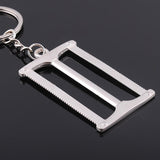 TAFREE Fashion Tools Keychains Spanner,Hammer,Saw,Axe,Wrench,Electrodrill,Scissors Alloy Pendants with Chains useful Key chains