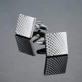 Novelty cuff links stainless steel Old craftsman hand Laser engraving cufflinks mans French suit accessories Jewellery
