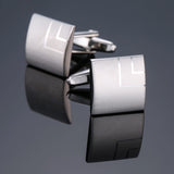 Novelty cuff links stainless steel Old craftsman hand Laser engraving cufflinks mans French suit accessories Jewellery