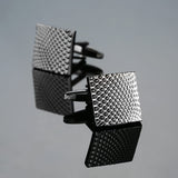 Novelty cuff links stainless steel Old craftsman hand Laser engraving cufflinks mans French suit accessories Jewellery