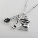 NEW Jewelry Chemical Biological Experimental Tool Key Chains Conical Flask Chemical Molecular DNA Microscope Pendant Keychain