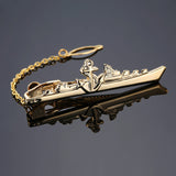 fashion Metal Men Tie Clip Gentlemen Classy Necktie Tie Bar Clasp Clip Pin Dolphin Hammer aircraft Ship Wedding Tie Men Jewelry