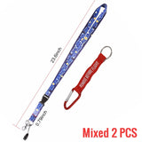 Remove Before Flight Lanyards Keychain Strap For Card Badge Gym Key Chain Lanyard Key Holder Hang Rope Mix Lot Keychain Lanyard