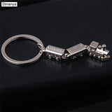 Hot Car Metal Keychain Men Women Key Chain Party Gift jewelry Small train Bag Charm Accessories key Ring K1298