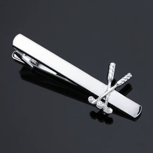 DY Fashion men business Sax feather wings, gun super man gold and silver tie clip Free Delivery