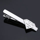 DY Fashion men business Sax feather wings, gun super man gold and silver tie clip Free Delivery