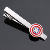DY Fashion men business Sax feather wings, gun super man gold and silver tie clip Free Delivery