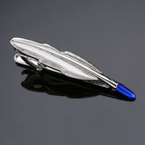 DY Fashion men business Sax feather wings, gun super man gold and silver tie clip Free Delivery