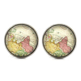 Luxury Shirt Fashion Cufflink for mens Brand Blue Crystal Opal Cuff links Button High Quality Luxury for Wedding Groom