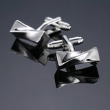 Novelty cuff links stainless steel Old craftsman hand Laser engraving cufflinks mans French suit accessories Jewellery