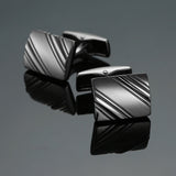 Novelty cuff links stainless steel Old craftsman hand Laser engraving cufflinks mans French suit accessories Jewellery