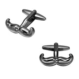 MeMolissa New Arrive Men's Shirt Cufflinks Metal Copper Black Color Cuff Links For Business Wedding Party High-grade Men jewelry