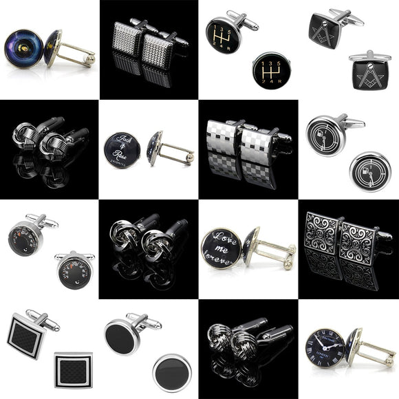 MeMolissa 2018 New Arrive Men's Shirt Cufflinks Metal Copper Cuff Links For Wedding Party Fashion Simple Men's Luxury Cufflinks