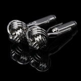 MeMolissa 2018 New Arrive Men's Shirt Cufflinks Metal Copper Cuff Links For Wedding Party Fashion Simple Men's Luxury Cufflinks