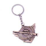 2019 Hot Game 26 Styles PUBG CS GO Weapon Keychains AK47 Gun Model 98K Sniper Rifle Key Chain Ring for Men Gifts Souvenirs 12CM