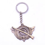 2019 Hot Game 26 Styles PUBG CS GO Weapon Keychains AK47 Gun Model 98K Sniper Rifle Key Chain Ring for Men Gifts Souvenirs 12CM