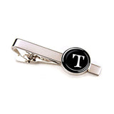 Men Fashion 26 Alphabet Letters Tie Clips Personality Name Letters Jewelry Men Necktie Clip Pin Suit Accessories