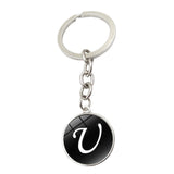Alphabet Key Chain Ring 26 English Initial Letters name Keychains Car Wallet Handbags Accessories for Girls Women Men