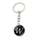 Alphabet Key Chain Ring 26 English Initial Letters name Keychains Car Wallet Handbags Accessories for Girls Women Men